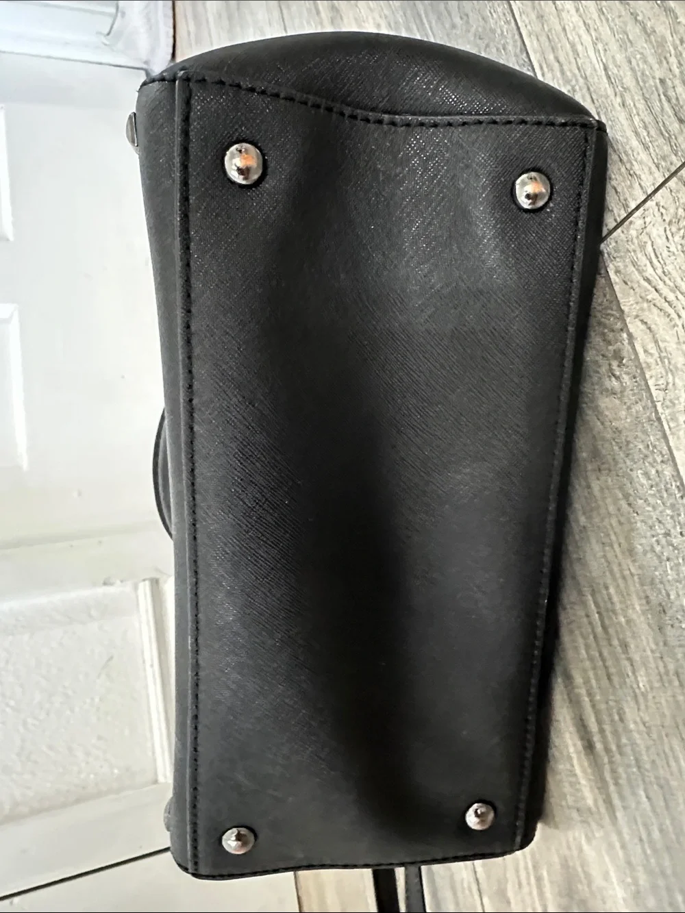 Michael Kors black leather bag